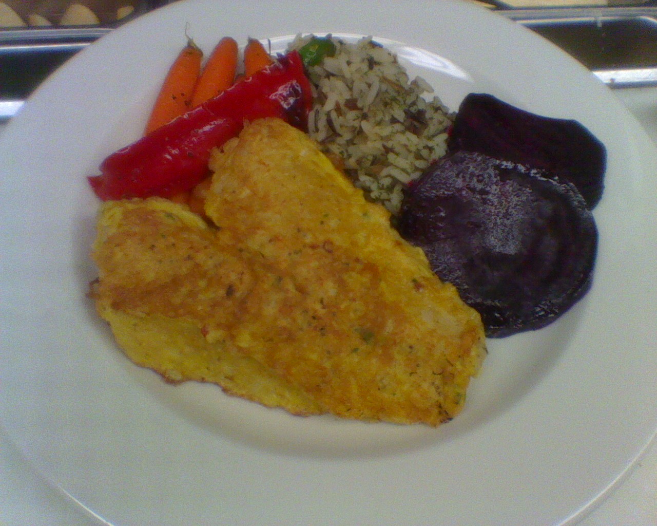 Pickerel With Beets