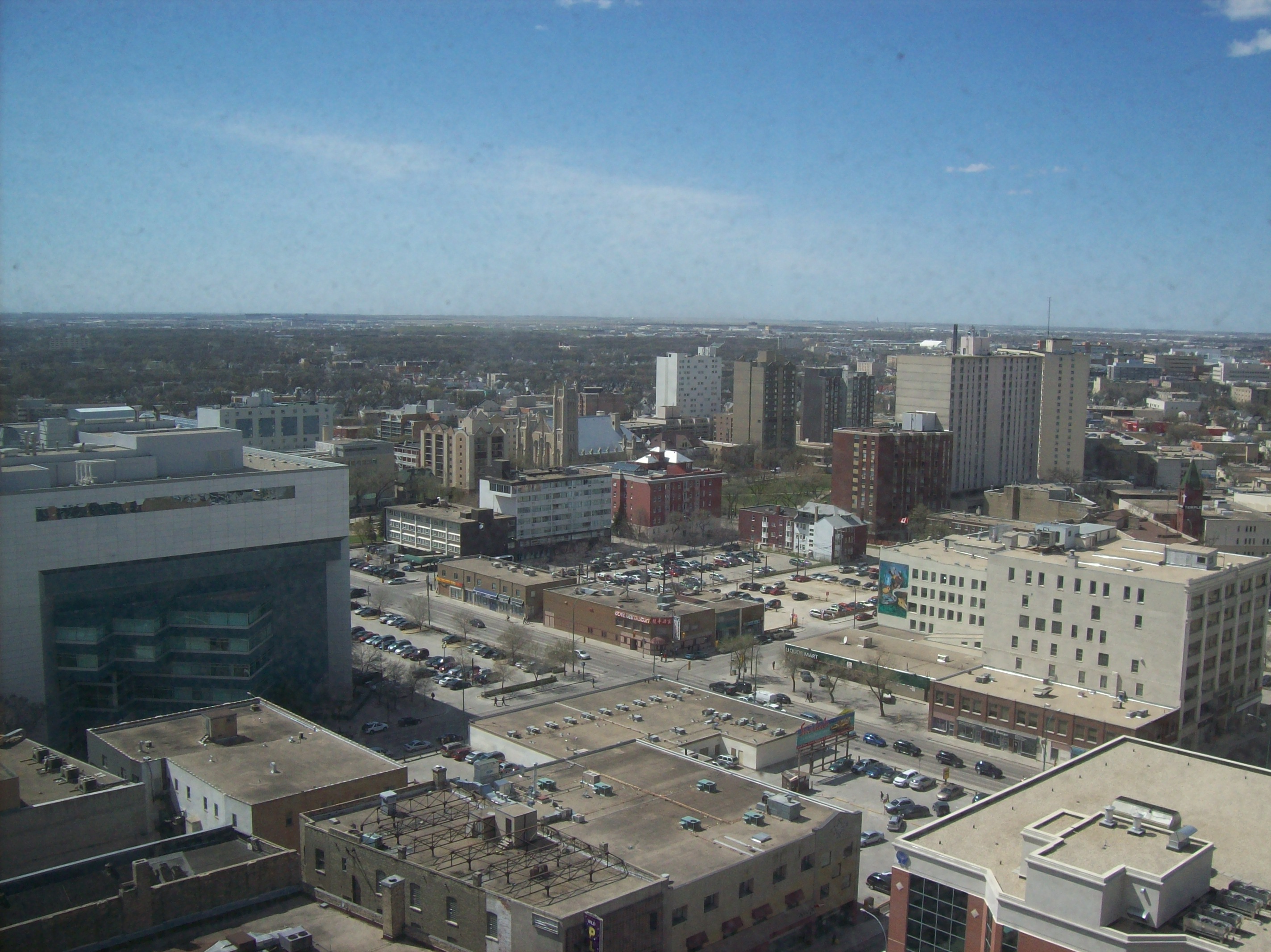 View From The Radisson Winnipeg