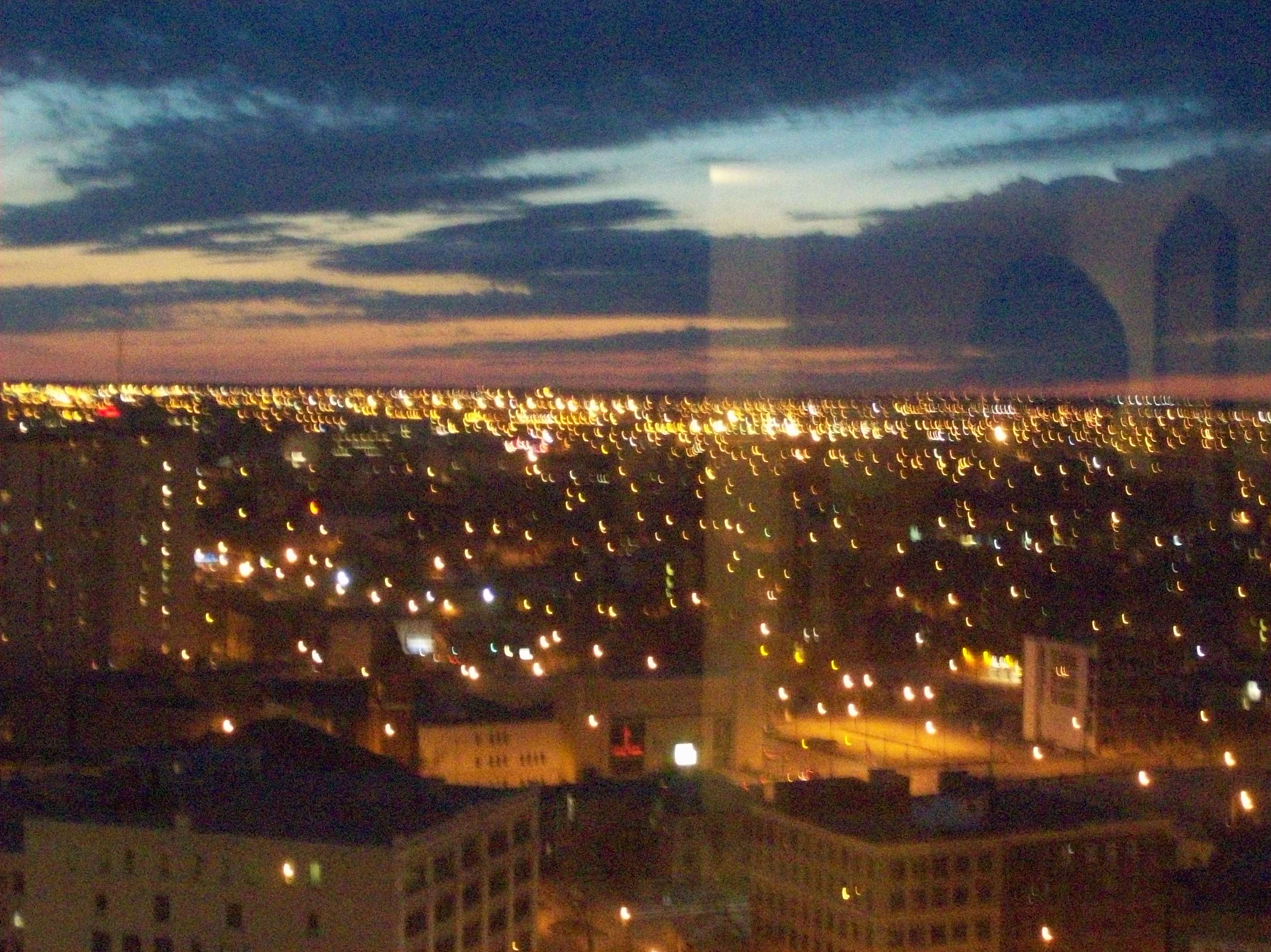 Night View Of Winnipeg