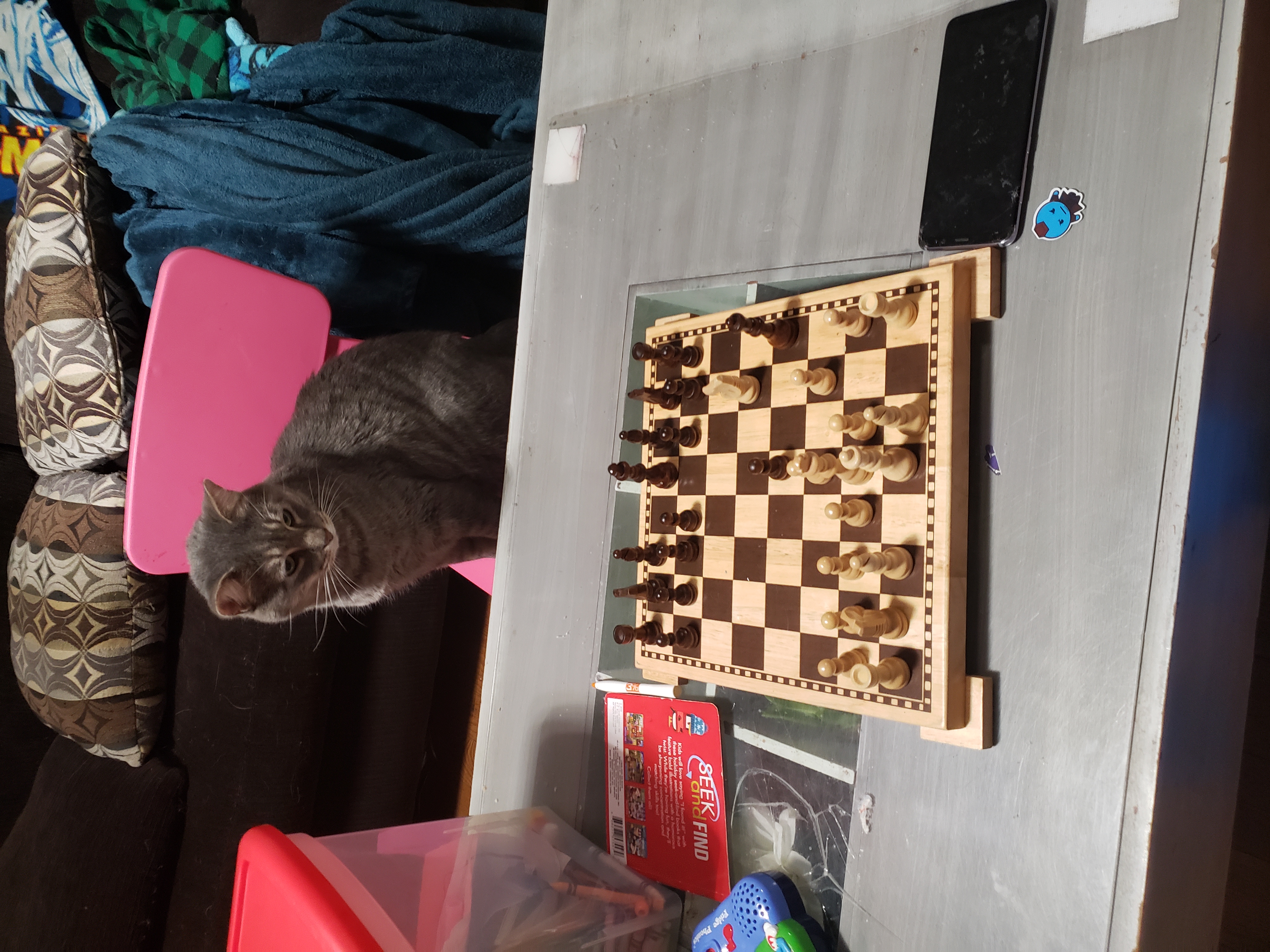Jack Playing Chess