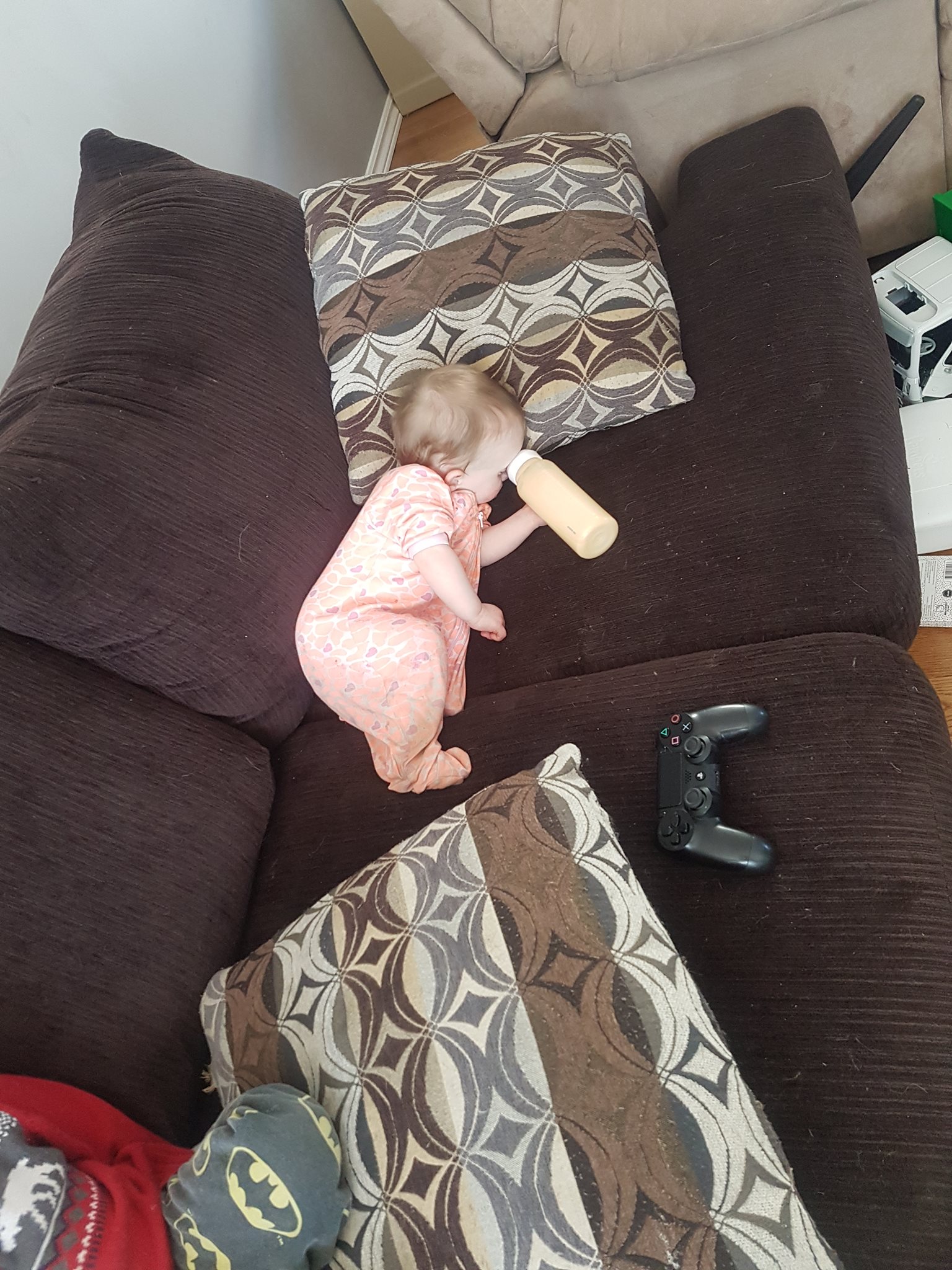 Passed Out With Bottle
