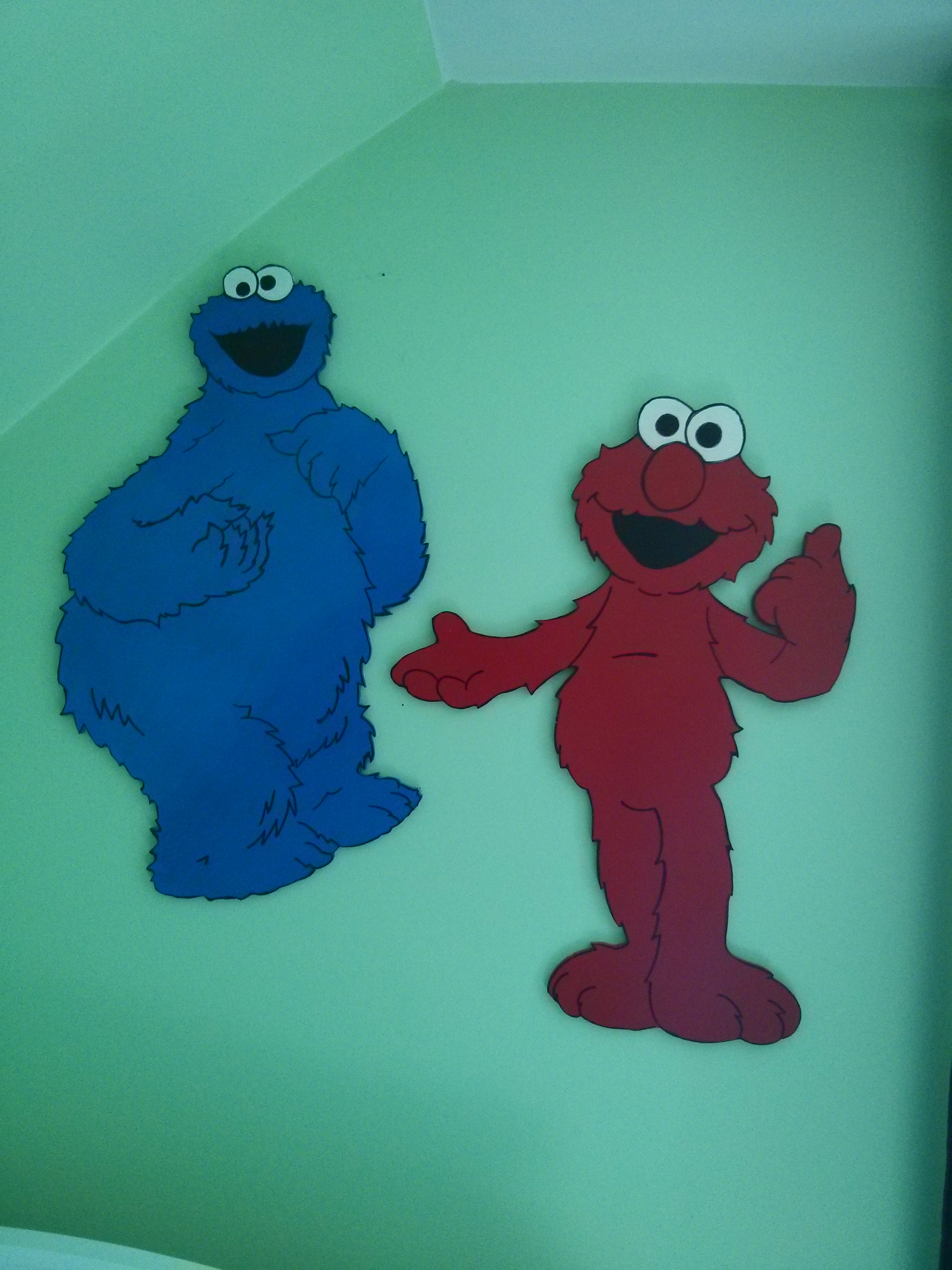 Sesame Street Wood Characters