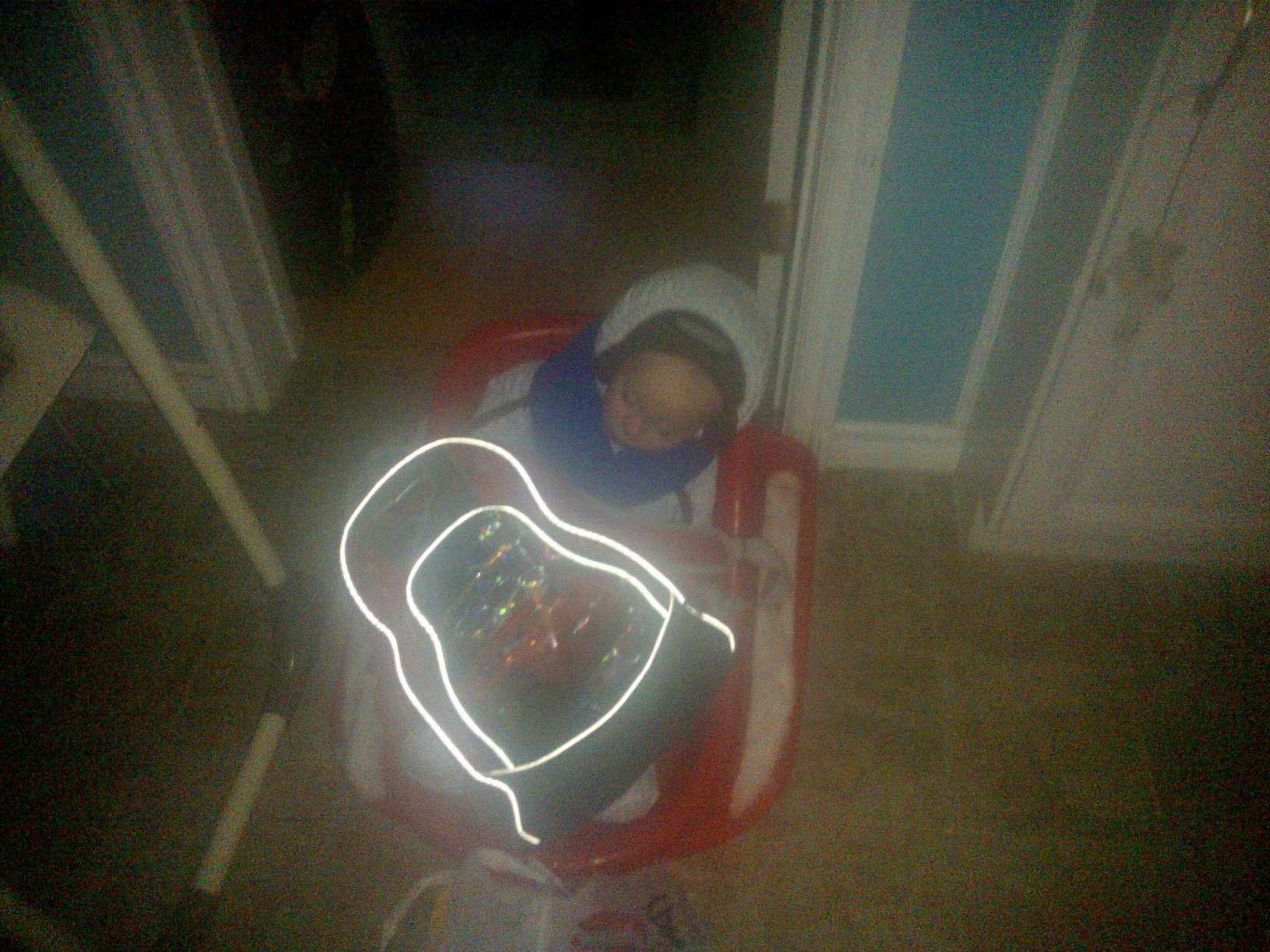 Ryder Sleeping In His Sled