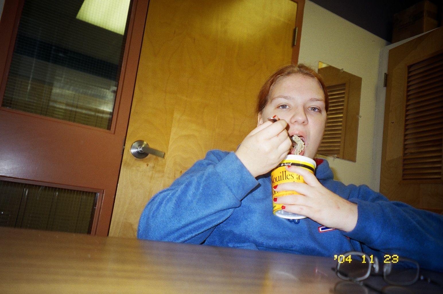 Sherry Eating Noodles 2