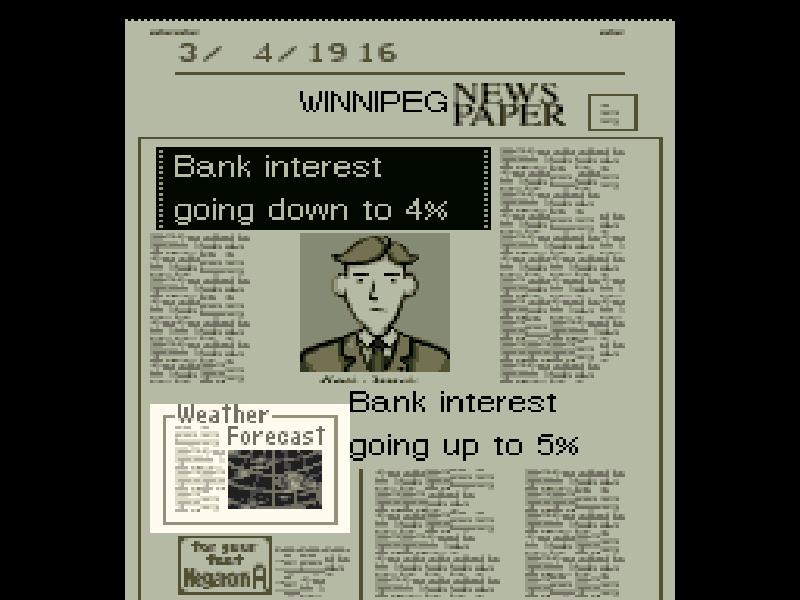 Sim City 2000 Newspaper